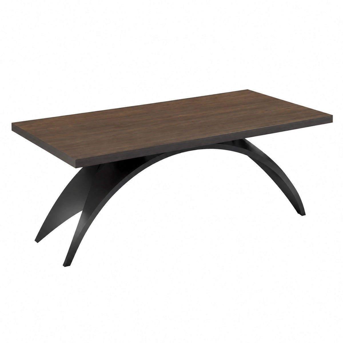 Scrivania ufficio classica Scrivania da ufficio in legno massello Boss Workstation per laptop Tavolo creativo con gambe a forma di luna