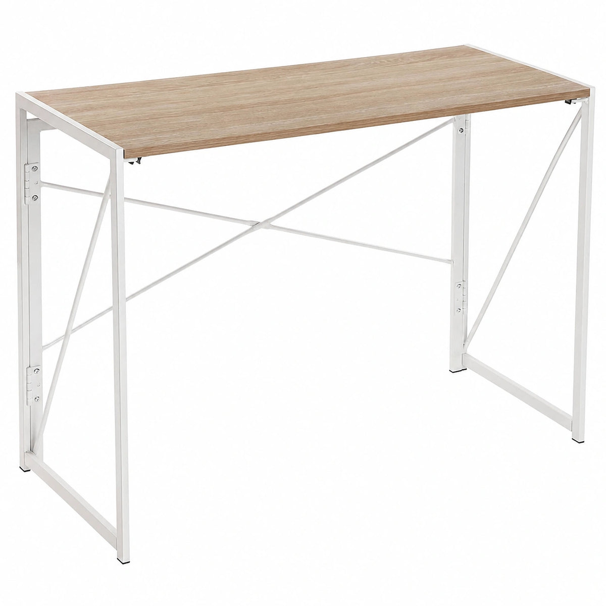 Scrivania per Computer e Scrittoio Salvaspazio, Piccolo Tavolo da Ufficio, Salotto o Studio di Casa, Pieghevole, Misure (A x L x l) 74 × 45 × 90 cm