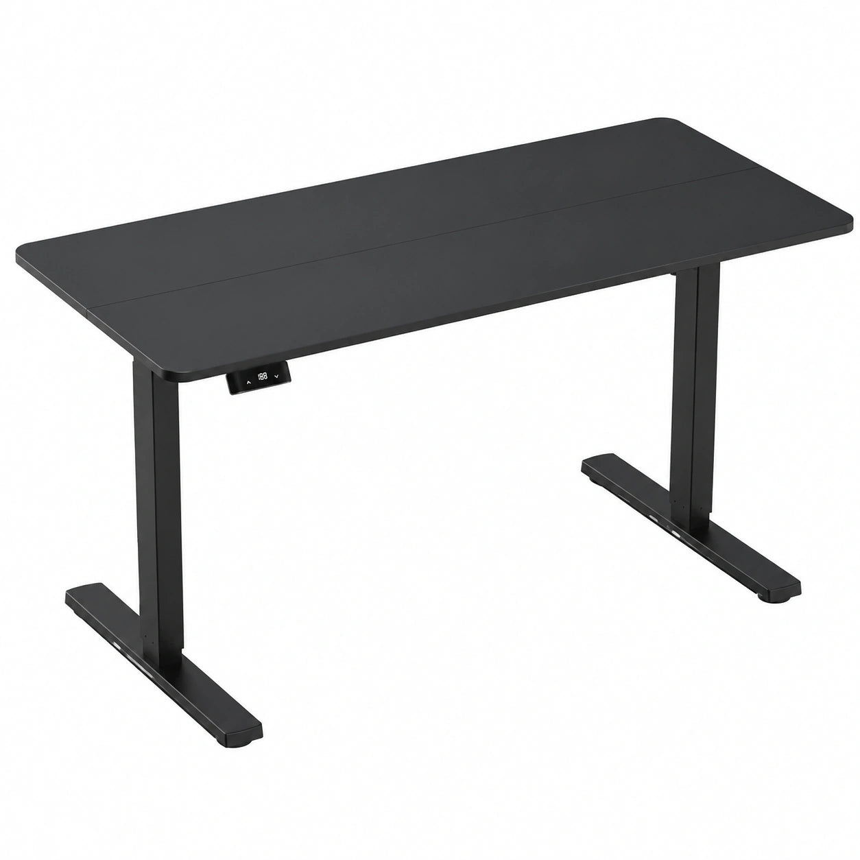 Scrivania Regolabile in Altezza Elettrica 71-118 cm, Scrivania Motorizzata con Piano di Lavoro 140 × 60 cm, Tavolino Elettrico Regolabile con Motore